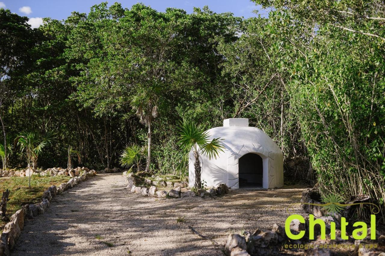Hotel El Chital Raudales Eksteriør billede